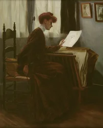 Die Zeichnungsliebhaberin, 1904